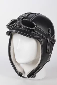 Шлем ушанка NST ПИЛОТ очки цвет Синий тёмный размер 58