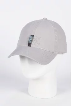 Бейсболка BM125163 нашивка TRYING сер св 57 59 100% х/б