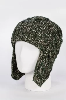 Шапка ушанка Trend Лотос цвет Зеленый темный размер 56-58