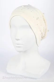 Колпак удлинённый шапка PRC  цвет Кремовый