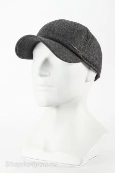 Бейсболка Starkoff Драп Бланко цвет Серый размер 56