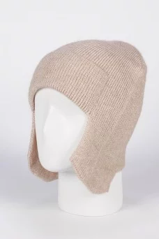 Шапка ушанка Canoe ASYA цвет Песочный размер 56-58