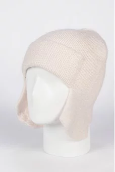 4200852 Ушанка  "ASYA" св.бежевый