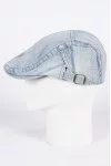 Кепка утка Shapka4you Джинс цвет Голубой светлый размер 57-59