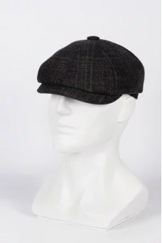 Кепка восьмиклинка Landmark 85-SCOTCH цвет Коричневый темный размер 56